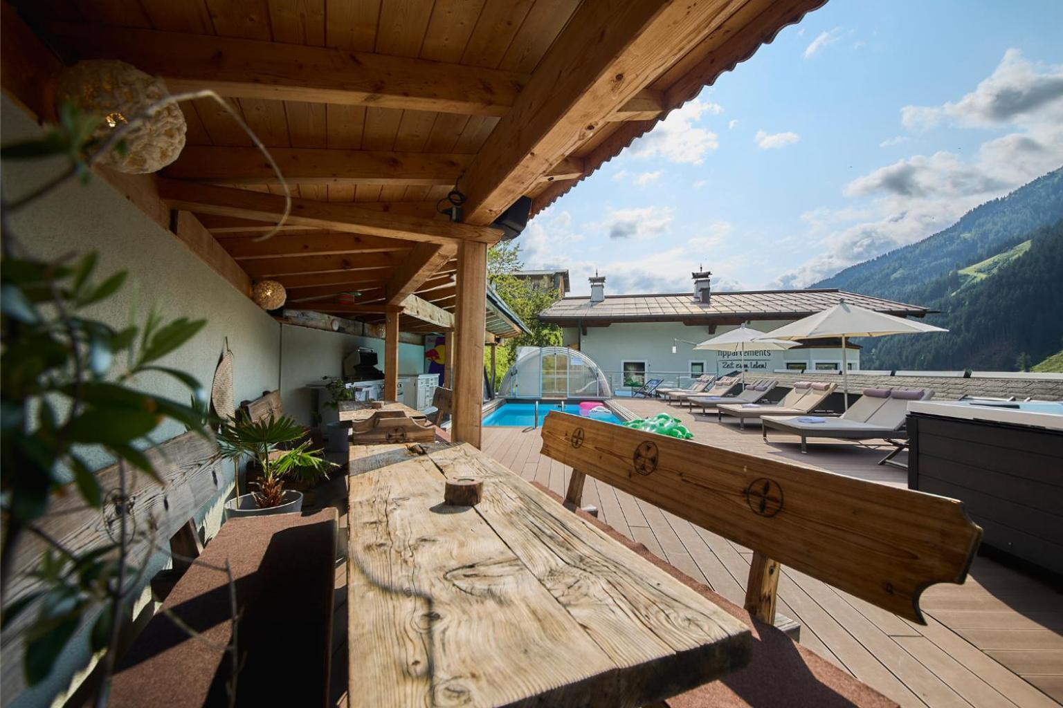 Boutique Appartements Saalbach-Hinterglemm Exteriör bild